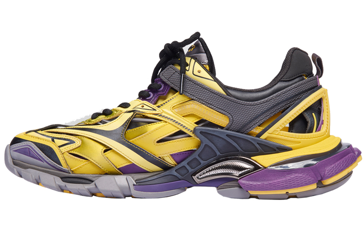 Buy (W) Balenciaga Track.2 Sepatu 'Kuning Ungu' 568615 W2GN3 5164