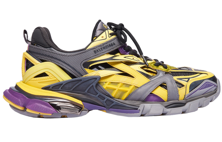 (W) Balenciaga Track.2 Trainer 'Yellow Purple' 圖 2
