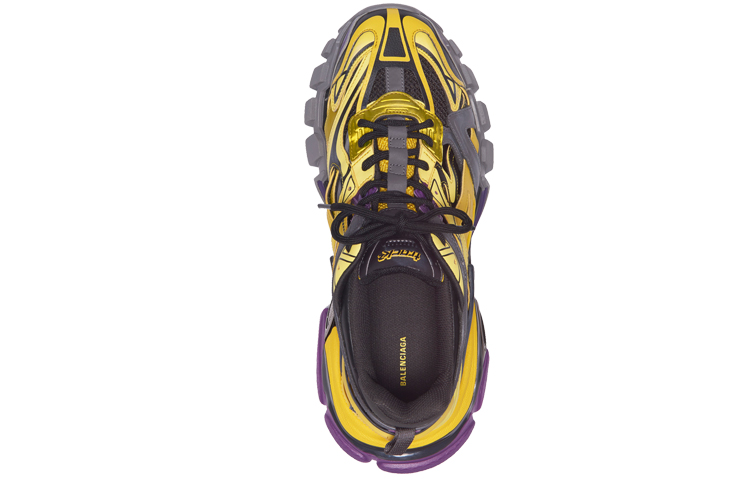 Shop (W) Balenciaga Track.2 Zapatillas 'Amarillo Morado' 568615 W2GN3 5164