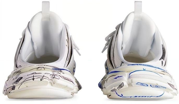 (W) 발렌시아가 트랙 3.0 뮬 '화이트 그래피티 블랙' 653813W3SRA9014 Shop (W) 발렌시아가 트랙 3.0 뮬 '화이트 그래피티 블랙' 653813W3SRA9014