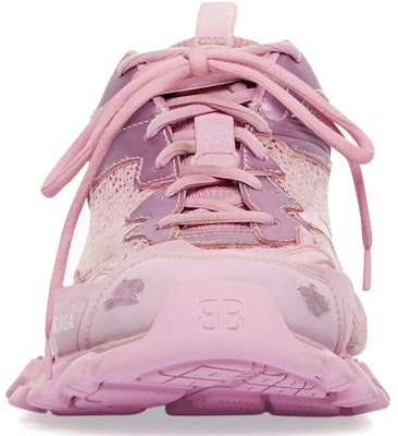 (W) 巴黎世家Track.3粉色运动鞋 700873-W3RF1-5090 Lookbook (W) 巴黎世家Track.3粉色运动鞋 700873-W3RF1-5090