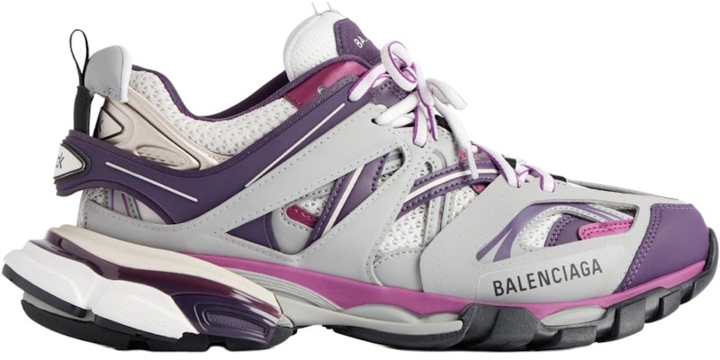 Balenciaga巴黎世家 Track 1.0 網布 厚底繫帶圓頭 老爹鞋 女款 紫色 Order Balenciaga巴黎世家 Track 1.0 網布 厚底繫帶圓頭 老爹鞋 女款 紫色