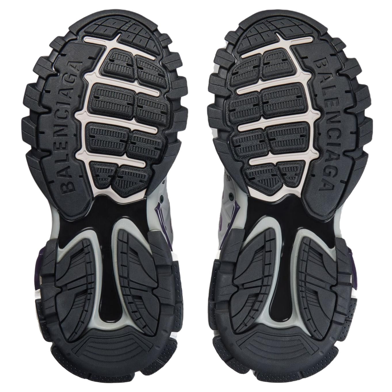 Sizing Balenciaga巴黎世家 Track 1.0 網布 厚底繫帶圓頭 老爹鞋 女款 紫色