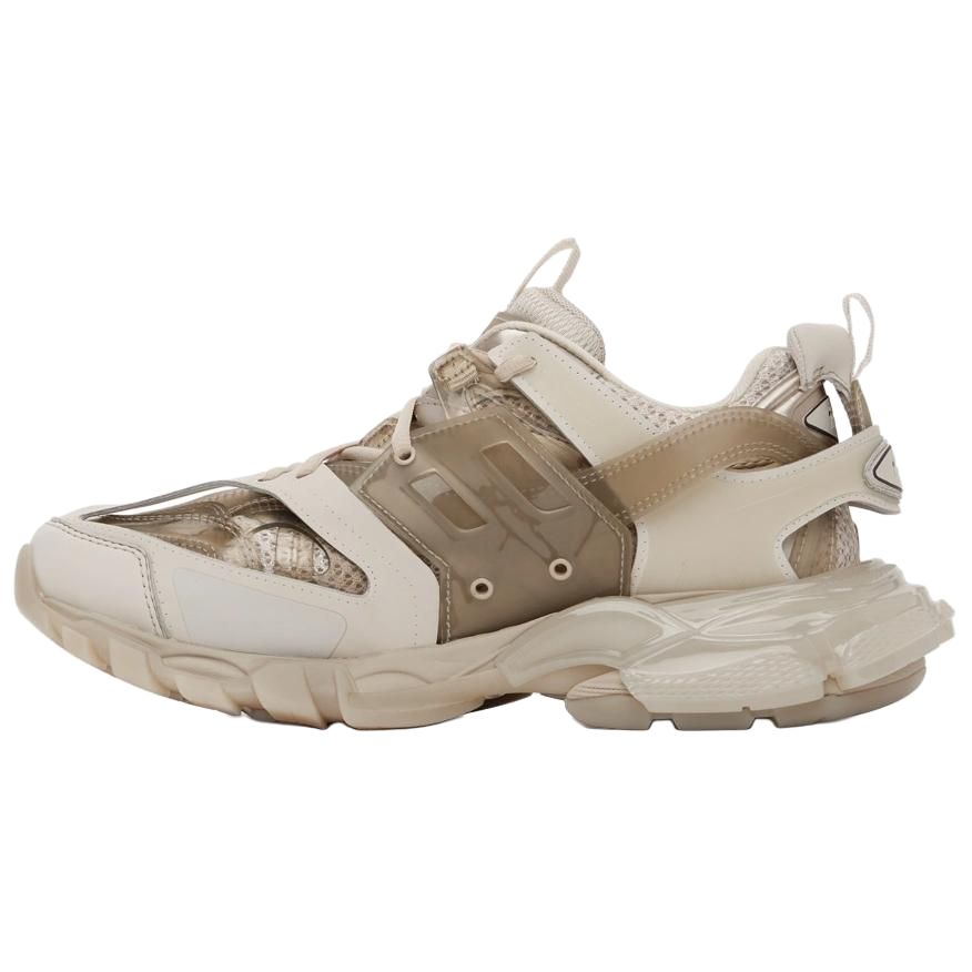 (W) Balenciaga Track Sneaker 'Clear Sole - Light Beige'