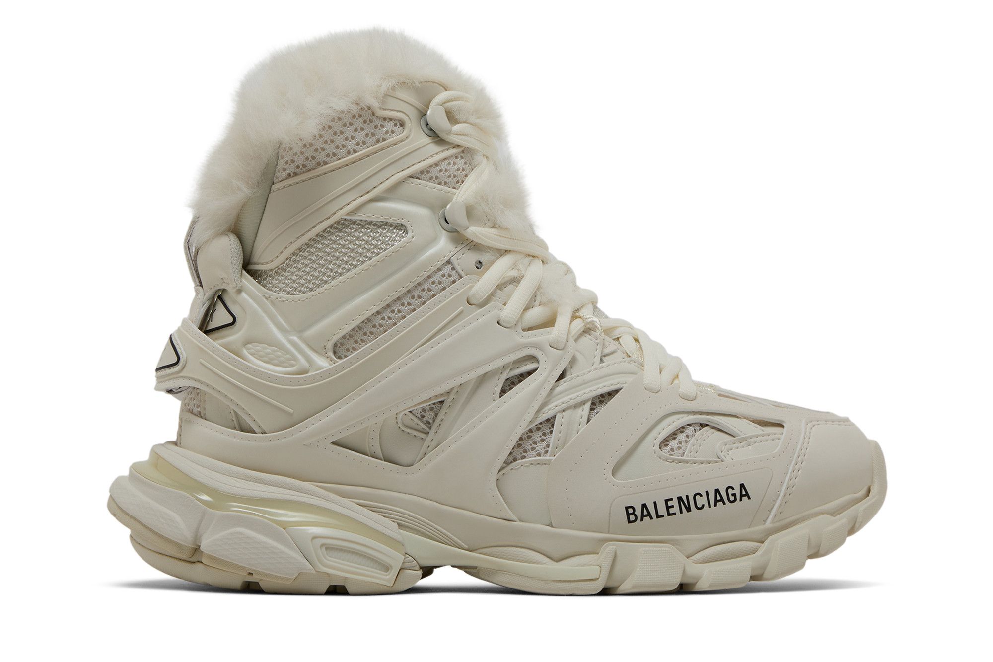 (Women) Balenciaga Track Hike 'Fake Fur - Beige'  668559-W3CQ2-9700