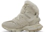 Lookbook (W) Balenciaga Track Hike 'Fake Fur - Beige' Kasut Beige Bulu Tiruan. 668559-W3CQ2-9700