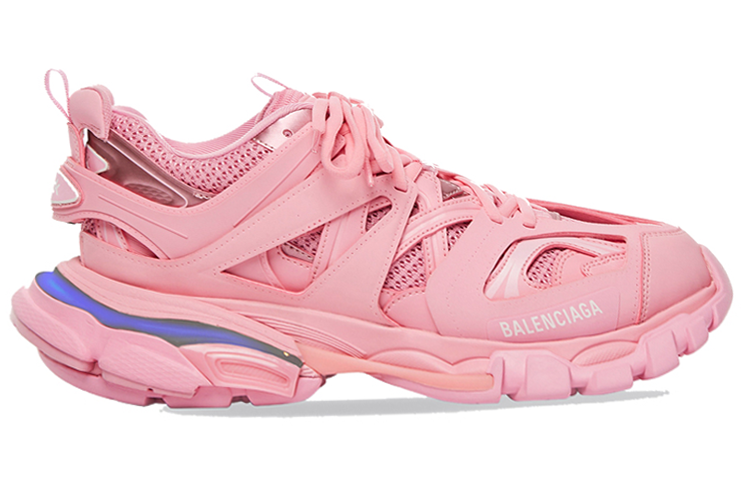 Order Balenciaga 巴黎世家 追蹤 Led 輕便透氣 舒適運動鞋 女款 粉色
