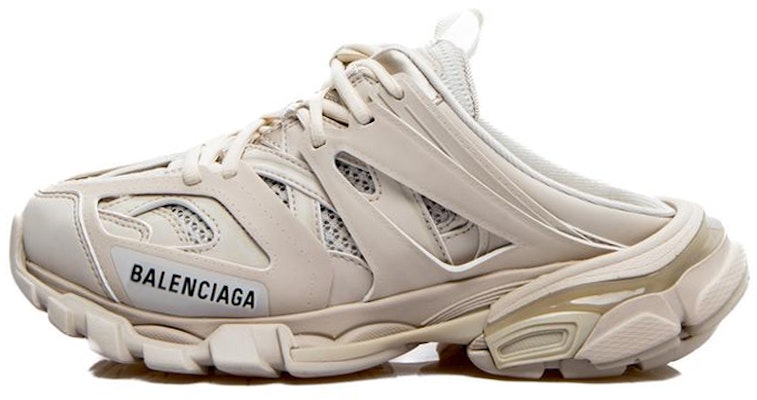 (W) Balenciaga Track Mule 'Beige' Lelaki/Perempuan Kasut Beige. 653813-W3DA3-9200 Buy (W) Balenciaga Track Mule 'Beige' Lelaki/Perempuan Kasut Beige. 653813-W3DA3-9200