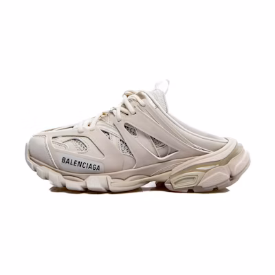 (W) Balenciaga Track Mule 'Beige'