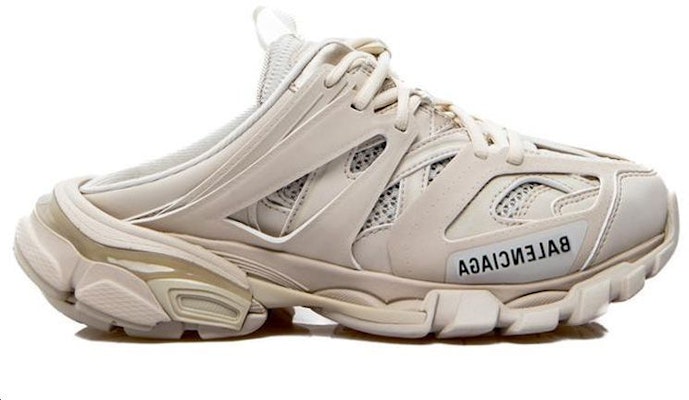 (W) Balenciaga Track Mule 'Beige' Lelaki/Perempuan Kasut Beige. 653813-W3DA3-9200 Order (W) Balenciaga Track Mule 'Beige' Lelaki/Perempuan Kasut Beige. 653813-W3DA3-9200