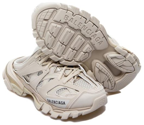 (W) Balenciaga Track Mule 'Beige' Lelaki/Perempuan Kasut Beige. 653813-W3DA3-9200 Shop (W) Balenciaga Track Mule 'Beige' Lelaki/Perempuan Kasut Beige. 653813-W3DA3-9200