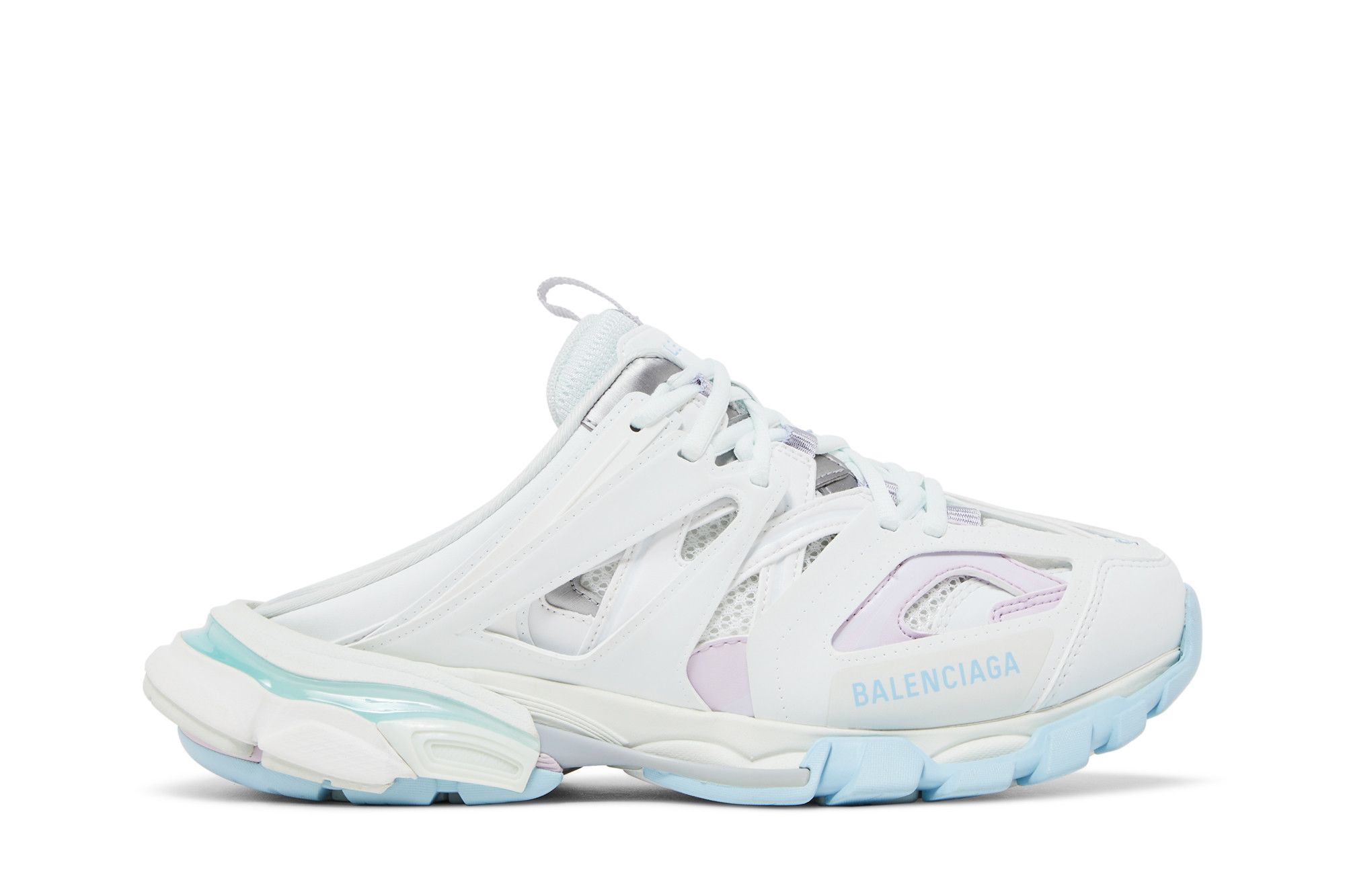 (Women) Balenciaga Track Mule 'Pastel Mix'  653813-W3DA7-9045