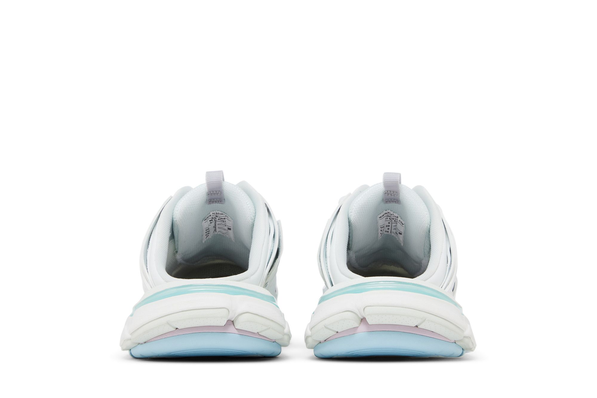Details for (W) Balenciaga Track Mule ''Pastel Mix'' Sneakers 653813-W3DA7-9045