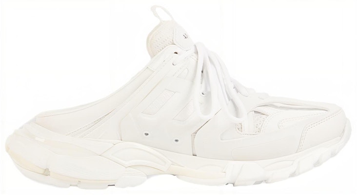 (W) Balenciaga Track Mule 'Putih' 653813W3CP39000 Order (W) Balenciaga Track Mule 'Putih' 653813W3CP39000
