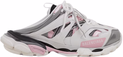 (Women) Balenciaga Track Mule 'White Pink' 653813-W2FSB-9041 (Women) Balenciaga Track Mule 'White Pink' 653813-W2FSB-9041