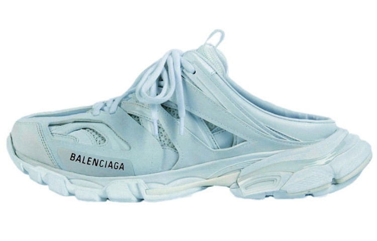 (Women) Balenciaga Track Mules 'Blue' 653813W2FA64010