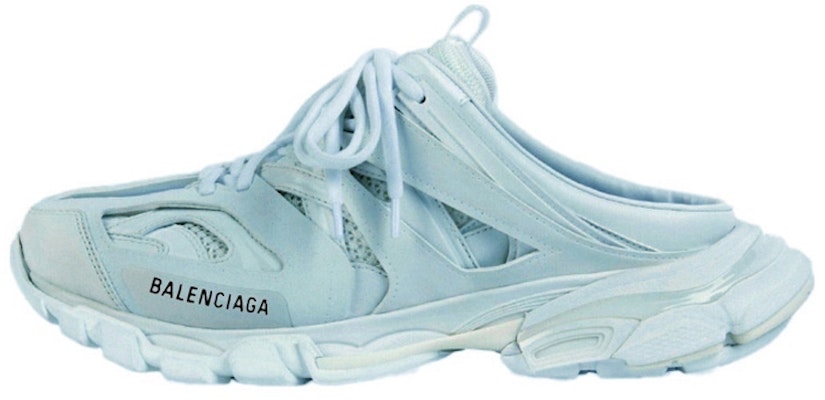 (W) Balenciaga Track Mules 'Biru' Sepatu Sandal 653813W2FA64010 Buy (W) Balenciaga Track Mules 'Biru' Sepatu Sandal 653813W2FA64010