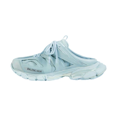 (W) Balenciaga Track Mules 'Blue'