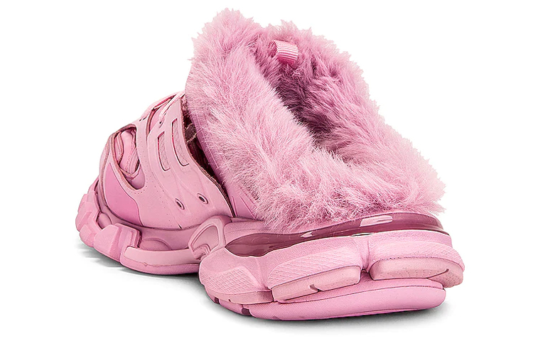 Shop (W) Balenciaga Track Mules 'Pink' Sepatu Mules Wanita 688676W3CQ85000