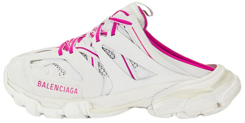(W) Balenciaga Track Mules ''Wit Roze'' 653813W3CP69055 Buy (W) Balenciaga Track Mules ''Wit Roze'' 653813W3CP69055