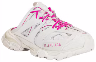Lookbook (Women) Balenciaga Track Mules 'White Pink' 653813W3CP69055