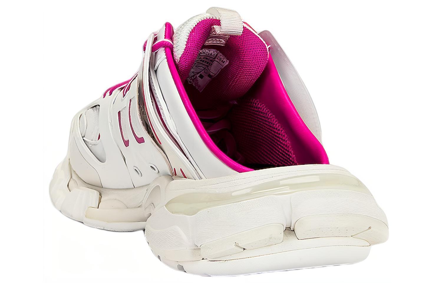 Shop (W) Balenciaga Track Mules ''Wit Roze'' 653813W3CP69055
