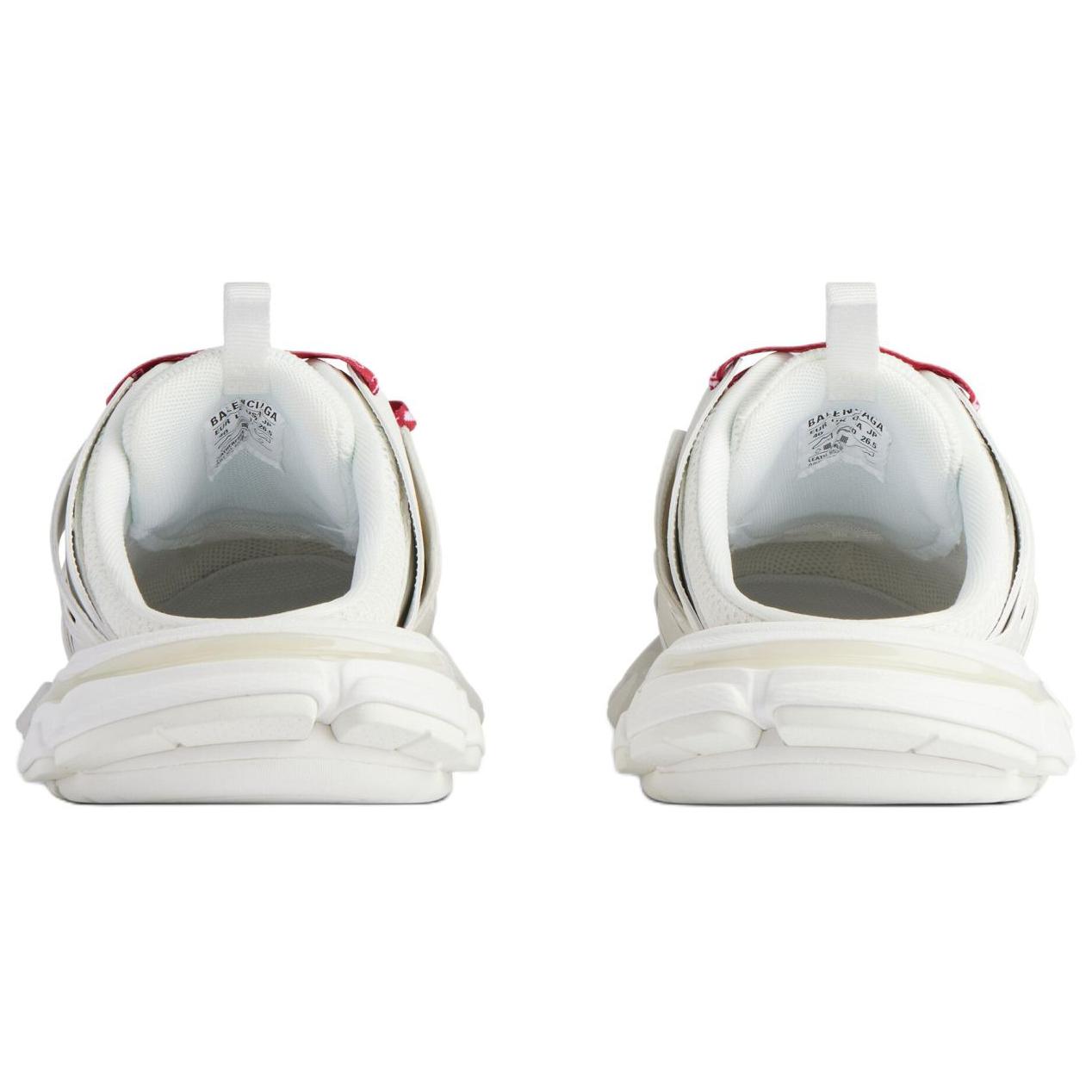 Details for (W) Balenciaga Track Mules 'Putih Merah' 653813W3TR69060