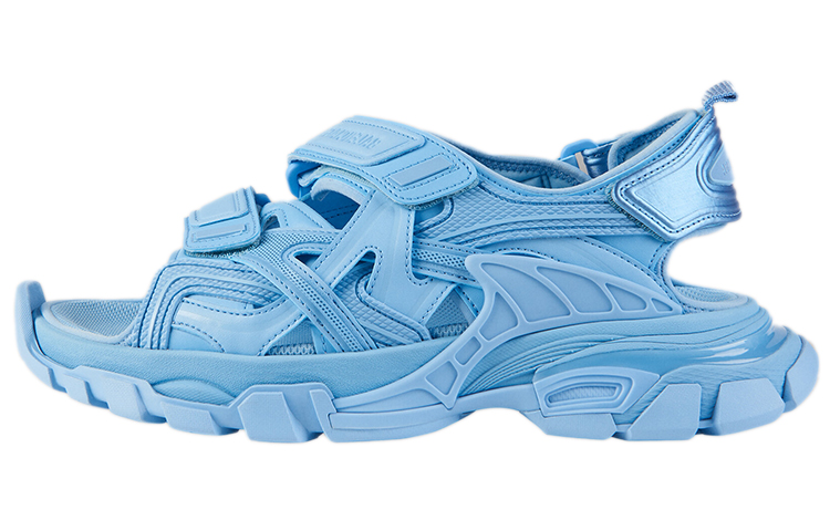 Buy (W) 巴黎世家 轻蓝色 Track 凉鞋 617543-W2CC1-4850