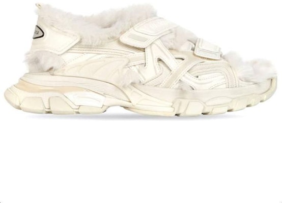 (Women) Balenciaga Track Sandal 'Beige Fur' 668560-W3CQ3-9700 Order (Women) Balenciaga Track Sandal 'Beige Fur' 668560-W3CQ3-9700