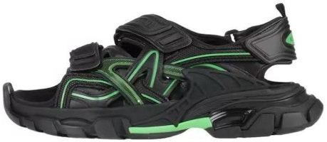 (W) 巴黎世家黑绿Track凉鞋 617543-W3AJ1-1030 Buy (W) 巴黎世家黑绿Track凉鞋 617543-W3AJ1-1030