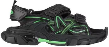 (W) 巴黎世家黑绿Track凉鞋 617543-W3AJ1-1030 Order (W) 巴黎世家黑绿Track凉鞋 617543-W3AJ1-1030