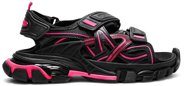 (W) Sandal Balenciaga Track 'Hitam Pink' 617543-W3AJ1-1050 Buy (W) Sandal Balenciaga Track 'Hitam Pink' 617543-W3AJ1-1050