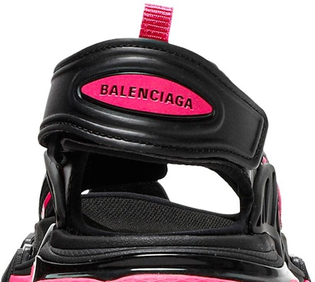 (Women) Balenciaga Track Sandal 'Black Pink' 617543-W3AJ1-1050 Sizing (Women) Balenciaga Track Sandal 'Black Pink' 617543-W3AJ1-1050