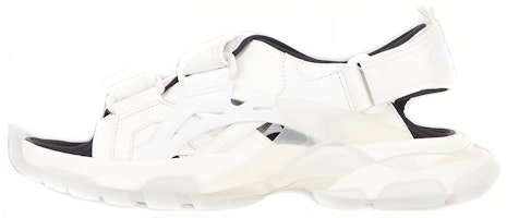 (Women) Balenciaga Track Sandal 'Clearsole - White' 655948-W2CC5-9010 (Women) Balenciaga Track Sandal 'Clearsole - White' 655948-W2CC5-9010