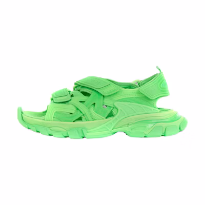 (W) Balenciaga Track Sandal 'Fluo Green'