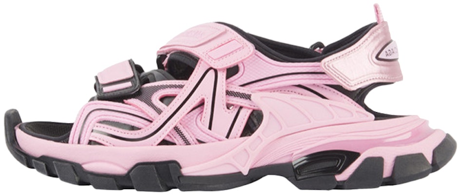 (Women) Balenciaga Track Sandal 'Neon Pink Black' 617543W2FH15010 Buy (Women) Balenciaga Track Sandal 'Neon Pink Black' 617543W2FH15010