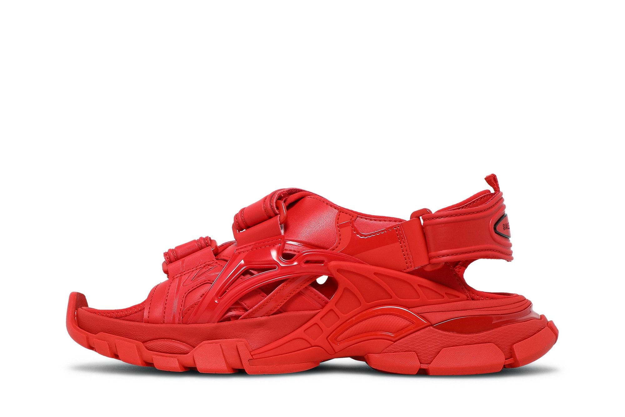 Lookbook (Women) Balenciaga Track Sandal 'Red' 617543-W2CC1-6000