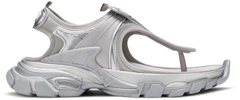 (Women) Balenciaga Track Sandal 'Silver Metallic' 618089-W2FS7-8100 (Women) Balenciaga Track Sandal 'Silver Metallic' 618089-W2FS7-8100