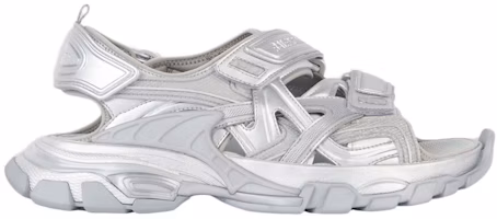 (Women) Balenciaga Track Sandal 'Silver Metallic' 617543W2FS68100 (Women) Balenciaga Track Sandal 'Silver Metallic' 617543W2FS68100