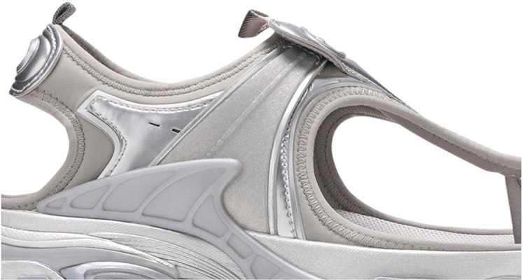 (Women) Balenciaga Track Sandal 'Silver Metallic' 618089-W2FS7-8100 Order (Women) Balenciaga Track Sandal 'Silver Metallic' 618089-W2FS7-8100