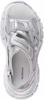 Lookbook (Women) Balenciaga Track Sandal 'Silver Metallic' 617543W2FS68100