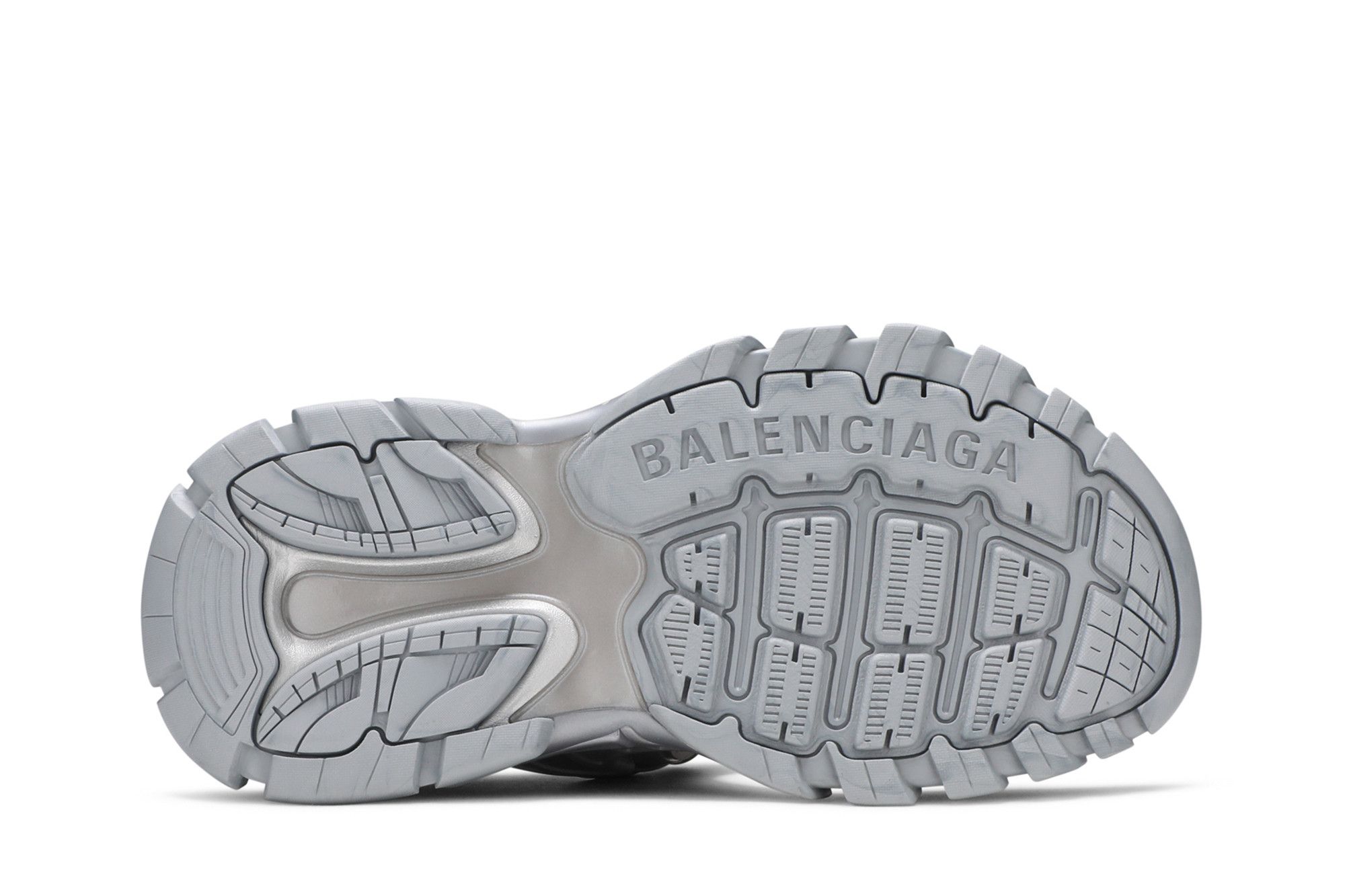 Shop (Women) Balenciaga Track Sandal 'Silver Metallic'  618089-W2FS7-8100
