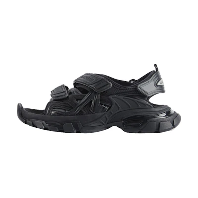 (W) Balenciaga Track Sandal 'Triple Black'