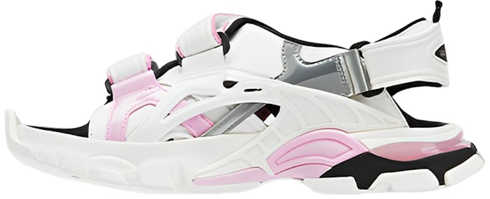 (Women) Balenciaga Track Sandal 'White Pink Grey' 617543-W3AO2-5912 Buy (Women) Balenciaga Track Sandal 'White Pink Grey' 617543-W3AO2-5912