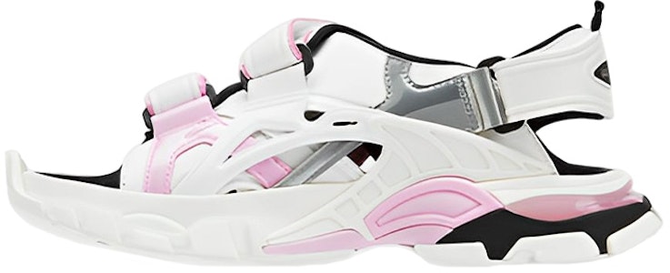 (W) バレンシアガ トラック サンダル 白ピンク灰 617543-W3AO2-5912 Buy (W) バレンシアガ トラック サンダル 白ピンク灰 617543-W3AO2-5912