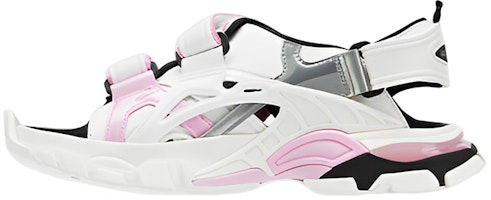 (Women) Balenciaga Track Sandal 'White Pink Grey' 617543-W3AO2-5912 (Women) Balenciaga Track Sandal 'White Pink Grey' 617543-W3AO2-5912