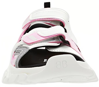 (W) バレンシアガ トラック サンダル 白ピンク灰 617543-W3AO2-5912 Order (W) バレンシアガ トラック サンダル 白ピンク灰 617543-W3AO2-5912