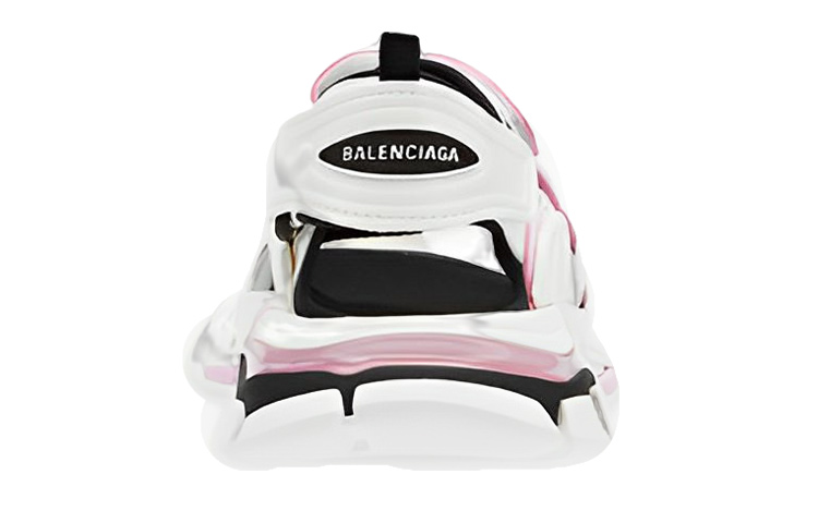 Shop (W) Sandal Balenciaga Track 'Putih Pink Kelabu' 617543-W3AO2-5912