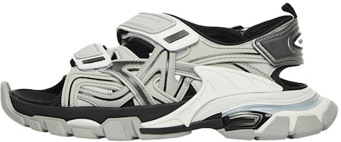(Women) Balenciaga Track Sandals Grey/Black 617543W3AR11213 (Women) Balenciaga Track Sandals Grey/Black 617543W3AR11213
