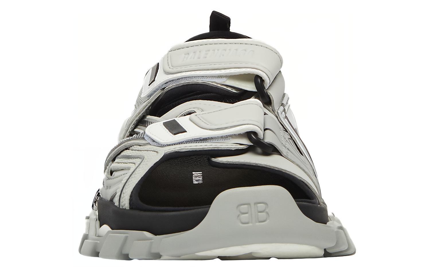 Lookbook (W) 巴黎世家 灰黑色 Track 系列凉鞋 617543W3AR11213